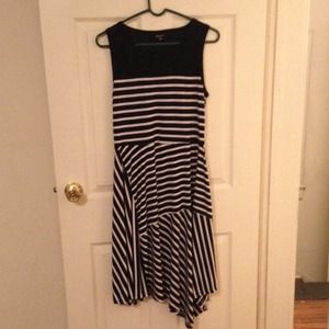 Black and White Striped Dress!