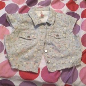 Floral vest