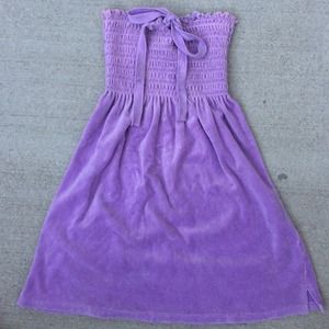 Juicy couture purple velour dress