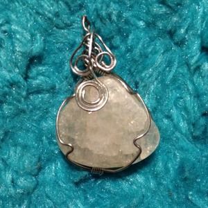 Hand wrapped Quarts Crystal