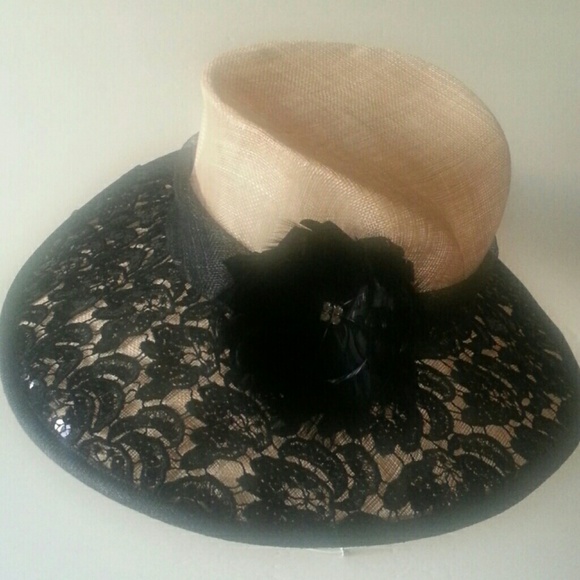 Natural Sinamay Lace Hat main image 6