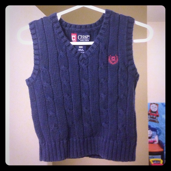 Chaps sweater vest