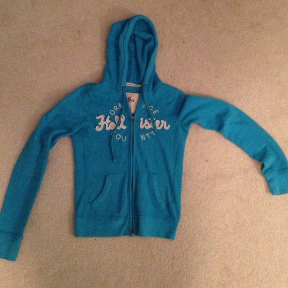 Blue Hollister sweater/jacket