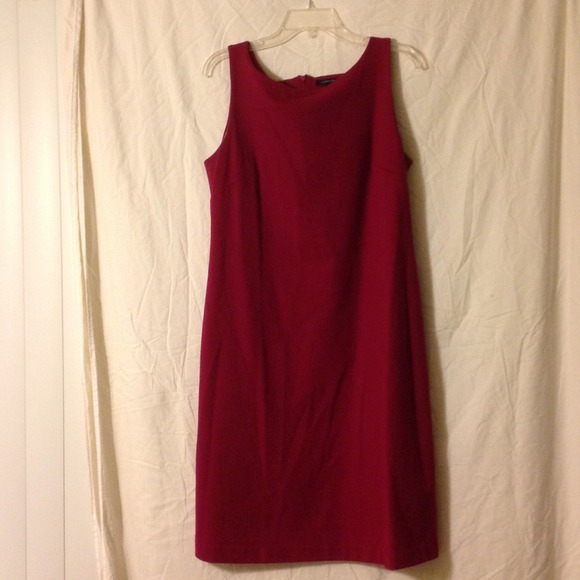 LandsEnd purple sheath dress