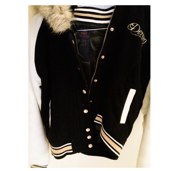 Fabulous Fur Varsity Jacket