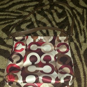 Medium multi color handbag