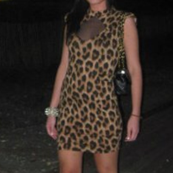 Motel Rocks Leopard Dress