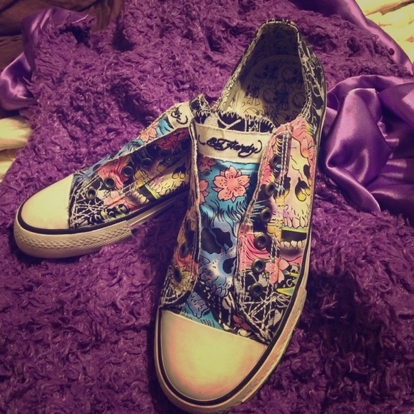💯AUTHENTIC Ed Hardy Sneakers