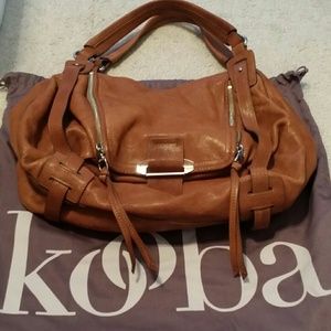 Kooba leather handbag