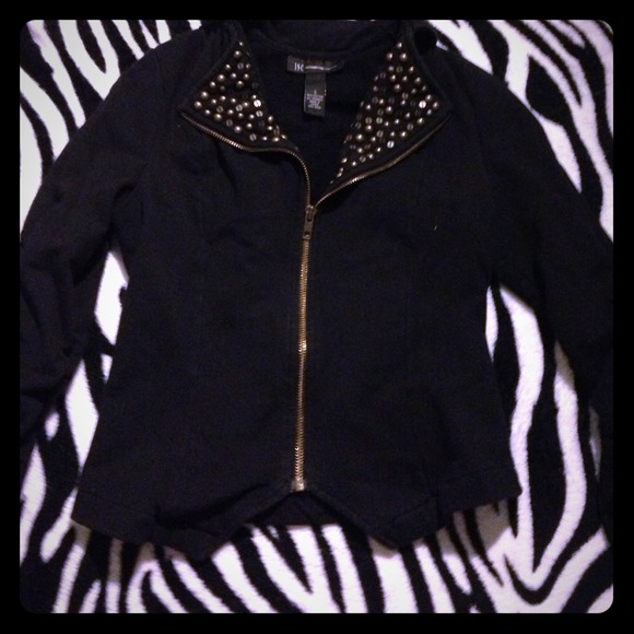 Black Beaded Blazer