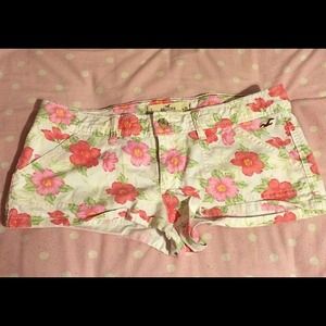 floral holister shorts
