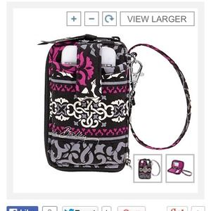 Vera Bradley carry it all wristlet