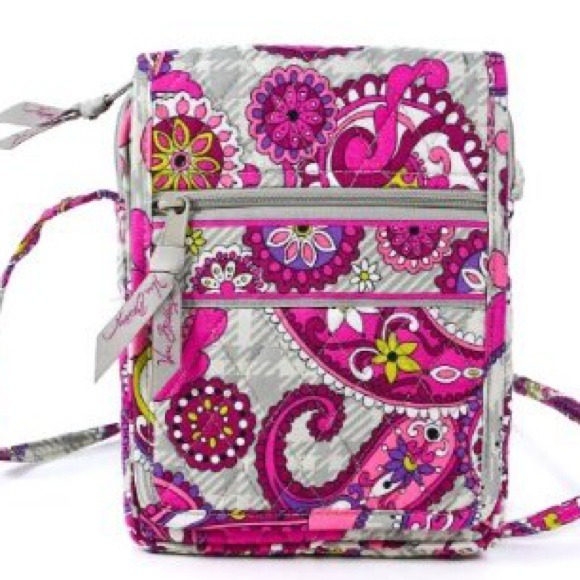 Vera Bradley Mini Hipster (Paisley Meets Plaid)
