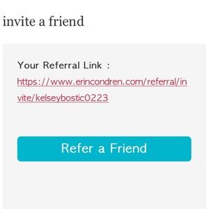 Erin Condren $10 off referral