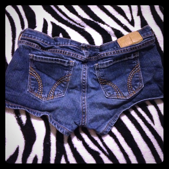 Denim Hollister Shorts