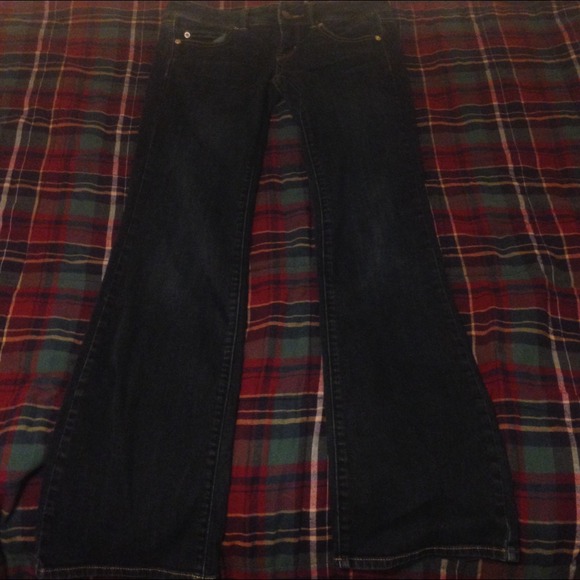 Dark wash jeans!