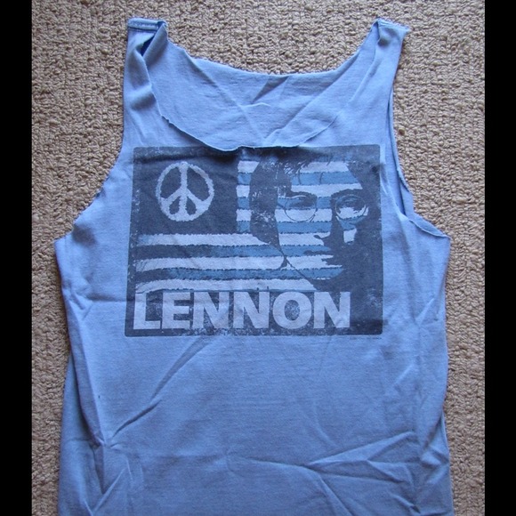 John Lennon SELF-CUT Tank