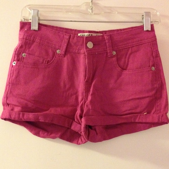Pink shorts