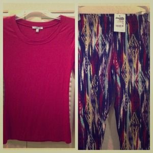 ✨Bundle✨ charlotte russe top and leggings