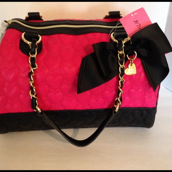 BETSEY JOHNSON Satchel "Will You Be Mine" NWT - Picture 3 of 4