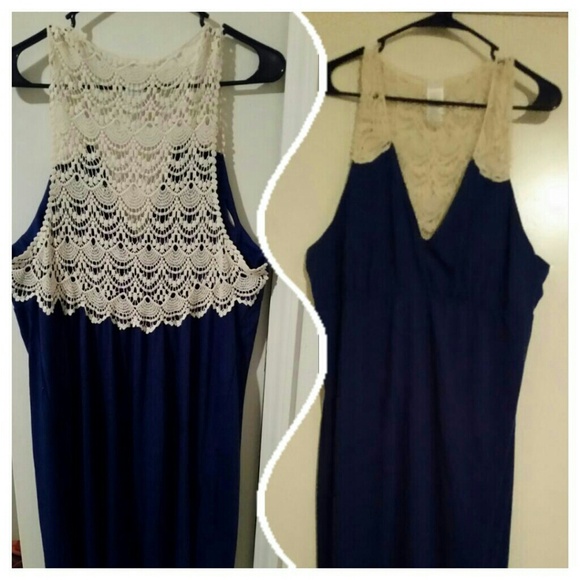 Blue dress