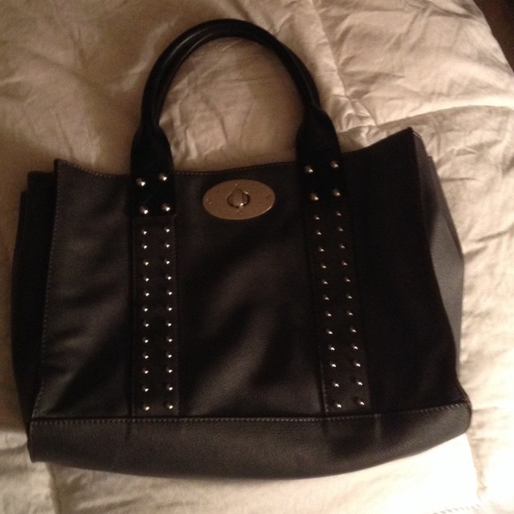 New Dark Gray Handbag (bag in a bag style).