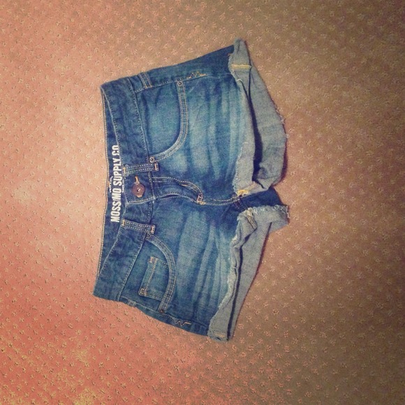 Dark blue Booty shorts
