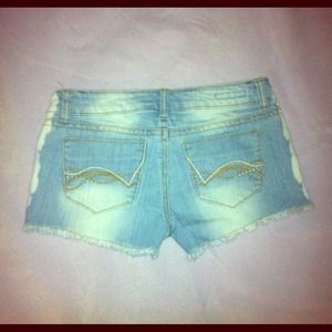 Washout jean shorts!