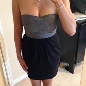 💛 Forever 21 tube top dress