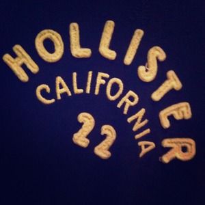Hollister navy hoodie