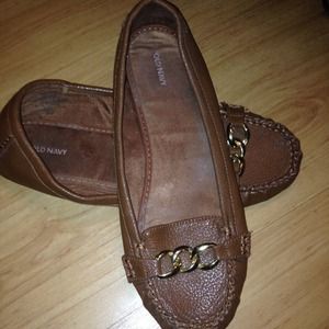 Old navy brown loafers
