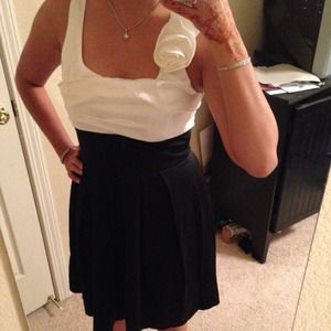 💛 Black and White dress