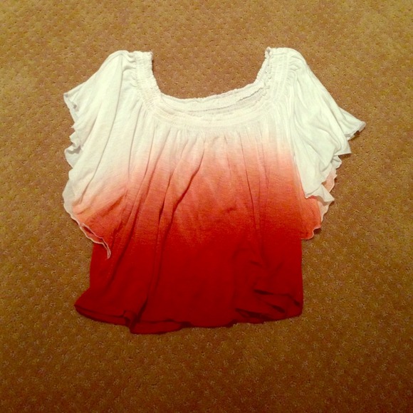 Ombré redwood, flow-y t-shirt