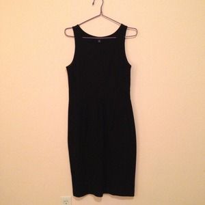 Banana Republic Black Suiting Dress