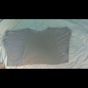 Beige crop top size m