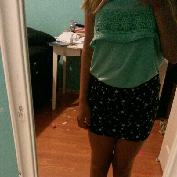Star skirt. Mini. It's a small..and yeah - Picture 2 of 3