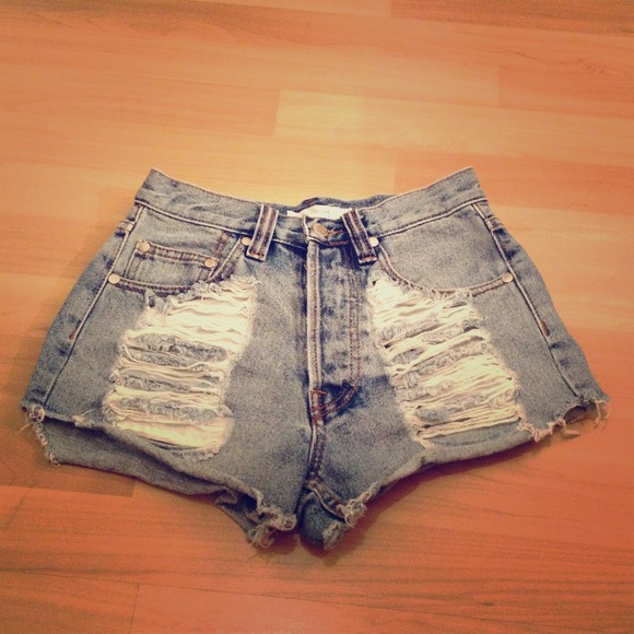 MinkPink Slasher Shorts High-waisted