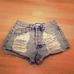 MinkPink Slasher Shorts High-waisted