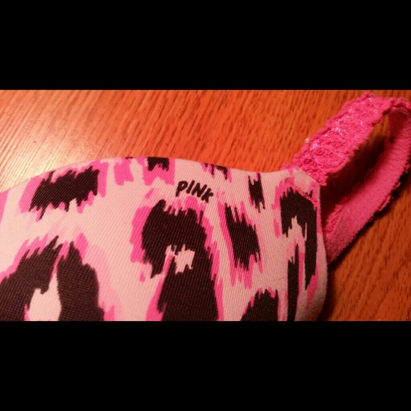 pink cheetah print bra - Picture 1 of 4