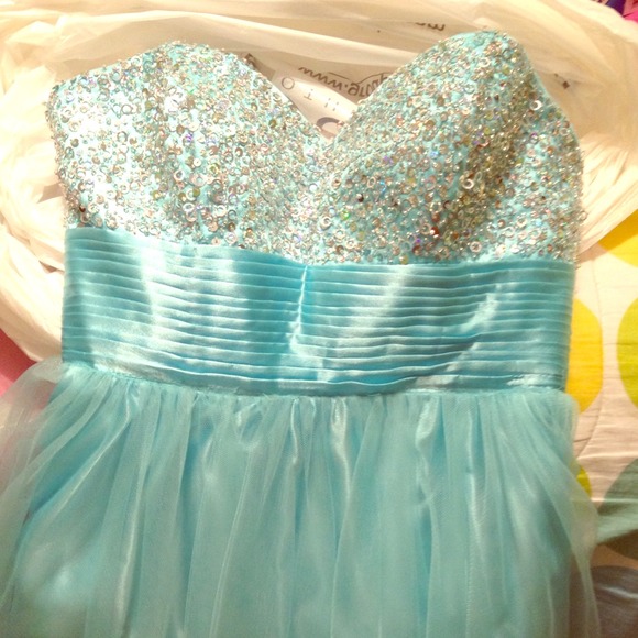 Ice Blue Prom/Homecoming dress