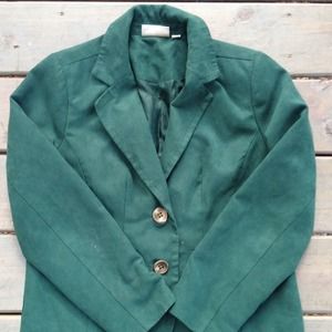 Green Fitted Jacket