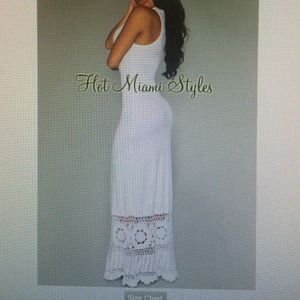 White Maxi Dress - Small