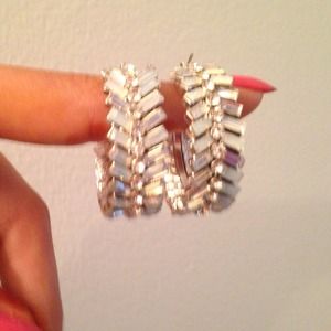 Beautiful hoop earrings erickson Beamon