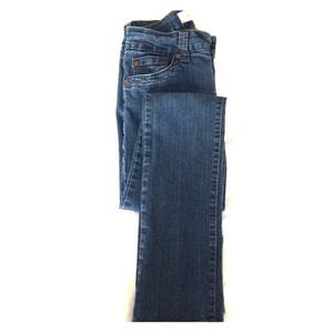 Hydraulic skinny blue jeans 3/4