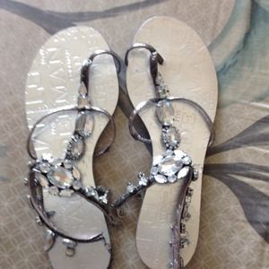 Sam Edelman rhinestone gladiator sandal