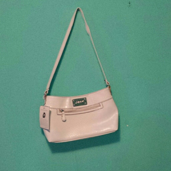 BRAND NEW white purse