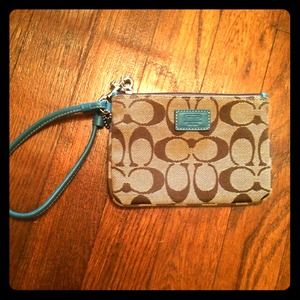 Vintage Coach Wristlet