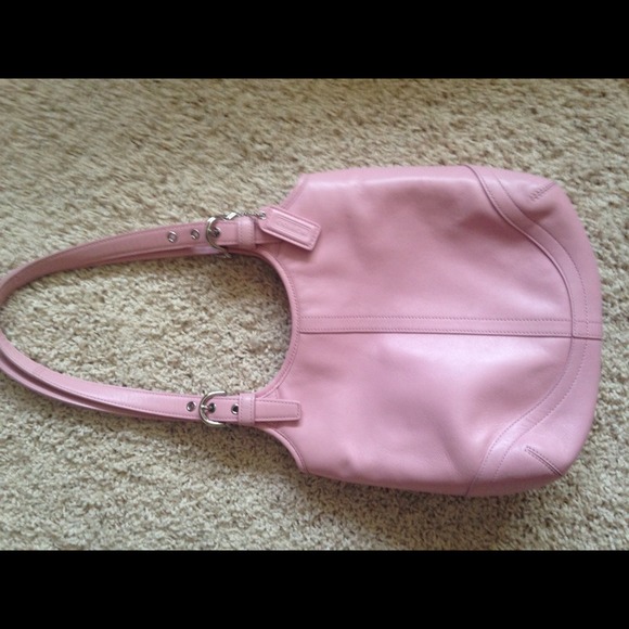 Pink Coach Handbag