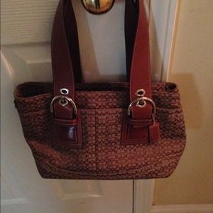 Brown Coach purse