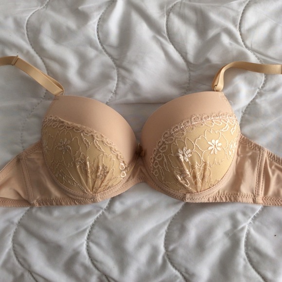 Nude colored bra